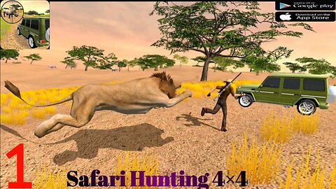 Safari Hunting 4x4 (by Oppana Games) Android Gameplay part 1