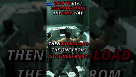 How to Beat Interrogation/Torture (STEAM ONLY) #shorts #short #shortsvideo #shortsfeed #shortvideo