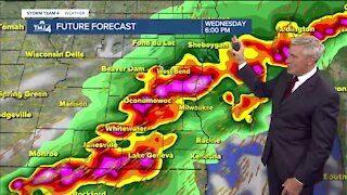 Tuesday's storm is gone, but storms may return Wednesday afternoon