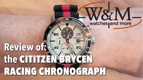 Review of the Citizen Brycen Eco-Drive Chronograph