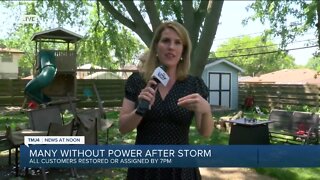 Many still without power after storm