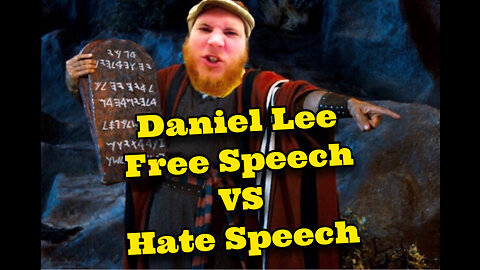 Daniel Lee, Free Speech VS Hate Speech..