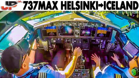 BOEING 737MAX Helsinki🇫🇮 to Keflavik🇮🇸 | Icelandair Full Flight