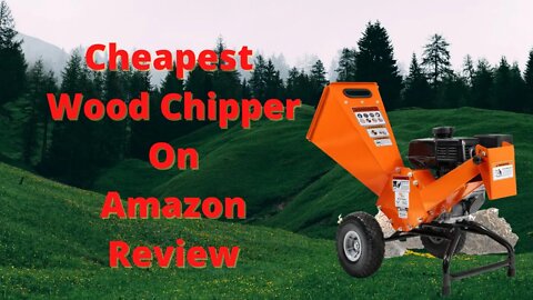 Best And Cheapest Wood Chipper On Amazon! Super Handy Wood Chipper