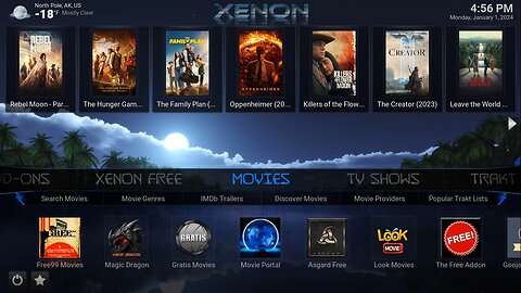 Diggz Xenon FREE Omega Kodi Build