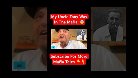 Sal Polisi On His Uncle Bringing Him Into The Mob! 🫣 #mafia #mobster #gangster #gang