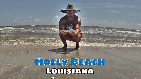 Surf Fishing Holly Beach in Cameron Parish Louisiana