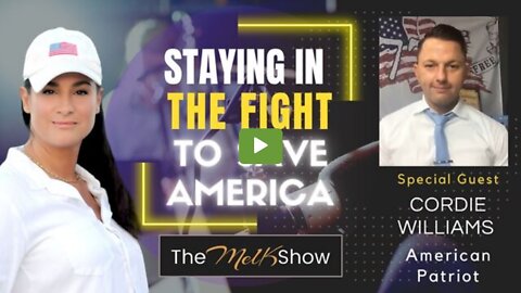 Mel K & Megaphone Marine Cordie Williams Are Staying In The Fight To Save America 10-3-22