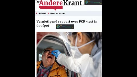 Vernietigend rapport over PCR-test in doofpot