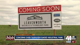 Concerns over taxpayer-funded industrial park
