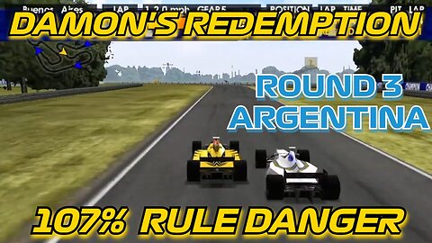 Damon's Redemption | Round 3: Argentine Grand Prix Race | F1 World Grand Prix (Dreamcast)