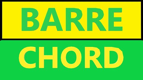 B Major Barre Chord Tips