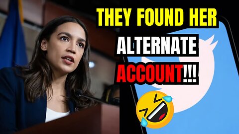 AOC Caught Running Burner Twitter Account? | Podcast Clip