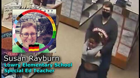 WATCH: Special Ed Teacher Chokes, Assaults 7 Year Old Boy for Refusing To Wear Mask