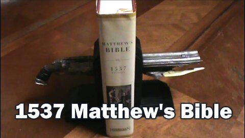 1537 Matthew's Bible Review