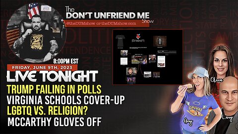 Tonight 8PM Eastern: The Don’t Unfriend Me Show Live!