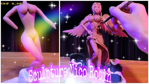 Sculpture NicoRobin - One Piece || Art Of Life