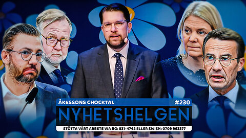 Nyhetshelgen 230 - Åkessons chocktal, Tommy gripen, KGB-agentens död
