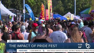 The impact of San Diego Pride parade and festival