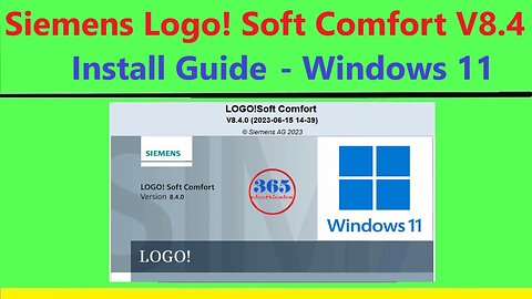 0202 - Install siemens logo soft comfort v8.4 on windows 11