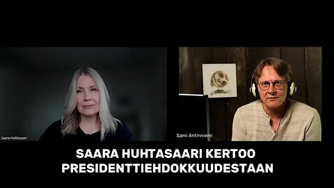 Saara Huhtasaari kertoo presidenttiehdokkuudestaan
