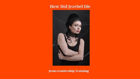 How Did Jezebel Die 👸