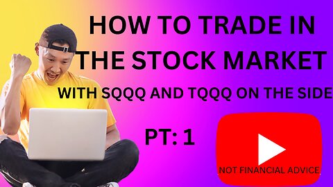 HOW TO TRADE THE STOCK MARKET AND SQQQ AND TQQQ #nasdaq #bitcoin #qqq
