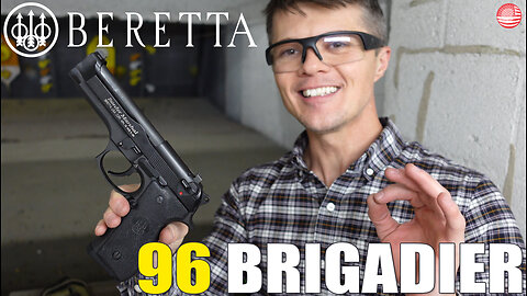 Beretta 96 Brigadier Border Marshal Review (Beefed Up 40 cal Beretta)