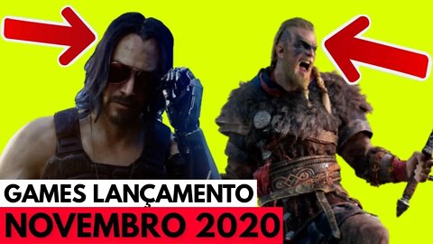 Conheça os games que serão lançados para PS4, Xbox One, Nintendo Switch e PC neste mês de Novembro