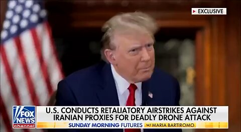 Donald Trump says that Iran called him before launching strikes in Iraq in response to the killing o