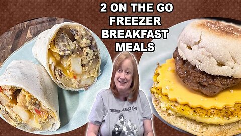 2 Freezer Friendly BREAKFAST ON THE GO RECIPES Perfect for Back to School
