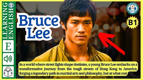 Bruce Lee 🔥 English stories 🔥 Learn English Through Story | English Stories Level B1