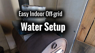 A Simple Off-grid Water Setup