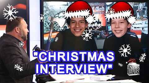 CHRISTMAS INTERVIEW with ALEX JONES