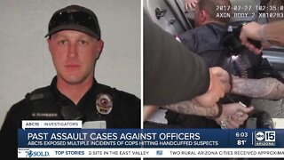 Past assault cases against officers