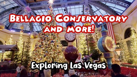 Exploring Las Vegas! Pinkbox, Bellagio Conservatory, and Resorts World Las Vegas