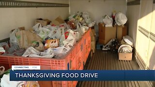 Thanksgiving food drive happening today