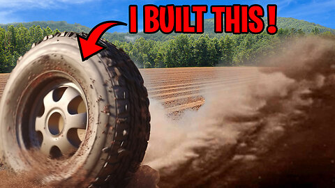 Insane Tire Launching Machine Test Run!