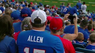 Fans able to attend Buffalo Bills training camp for first time in two years