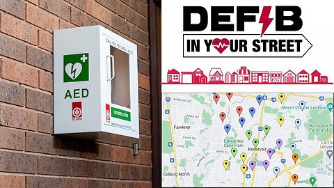 Defibrillators Installed Outside Homes In Melbourne To Help With Sudden Cardiac Arrests