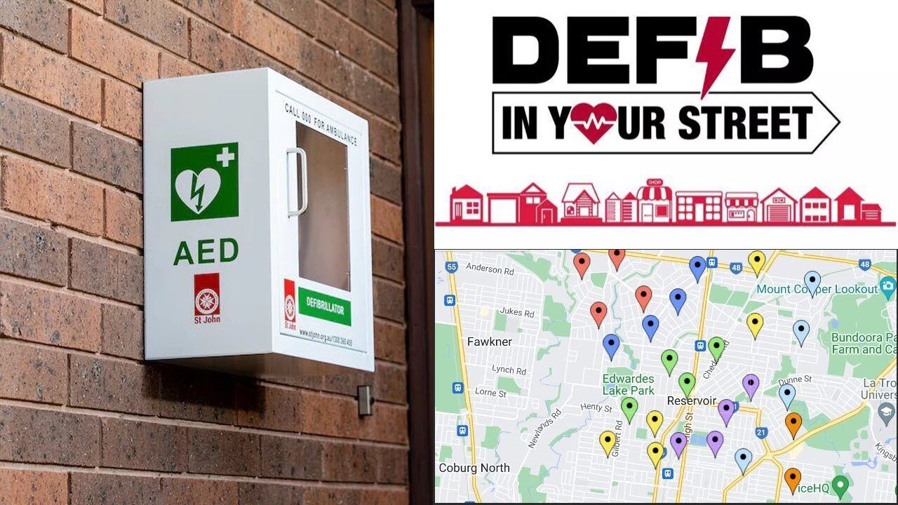 Defibrillators Installed Outside Homes In Melbourne To Help With Sudden