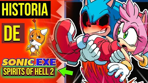 SONIC exe PEGOU AMY 😈| Historia SONIC EXE SPIRITS of HELL 2