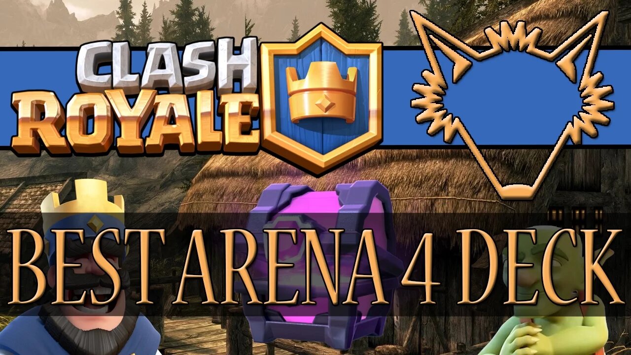 Clash Royale - WIN EVERY TIME! BEST ARENA 5 & 6 BATTLE DECK! New