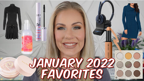 January 2022 Favorites | Dresses, Bluetooth Headset & Some Makeup