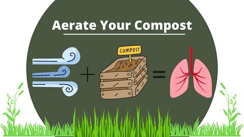 Get Air Into Your Compost Pile #Compost #HowToCompost