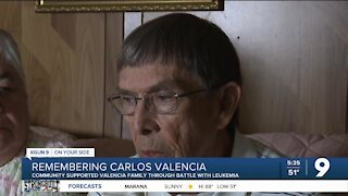 Humanitarian efforts in honor of Carlos Valencia