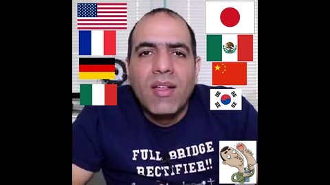 ElectroBOOM Stubs His Toe In Eight Different Languages (62922*)