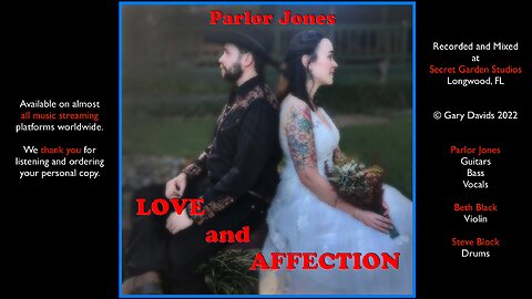 LOVE AND AFFECTION by Parlor Jones