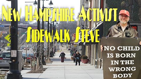 New Hampshire Activist Sidewalk Steve