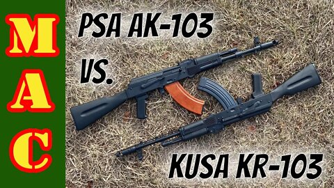 PSA AK103 vs. KUSA KR103 - Which is the best AK103 clone?